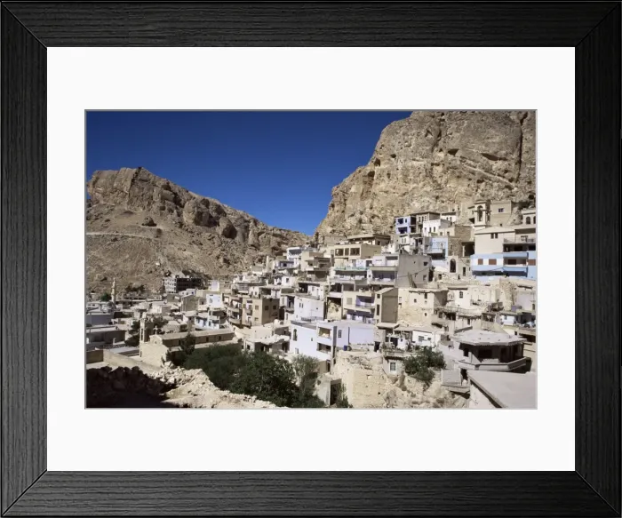 Framed Print : Christian village of Maloula Framed Print : Christian village of Maloula