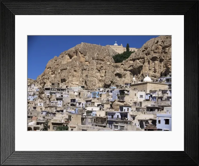 Framed Print : Christian village of Maloula Framed Print : Christian village of Maloula