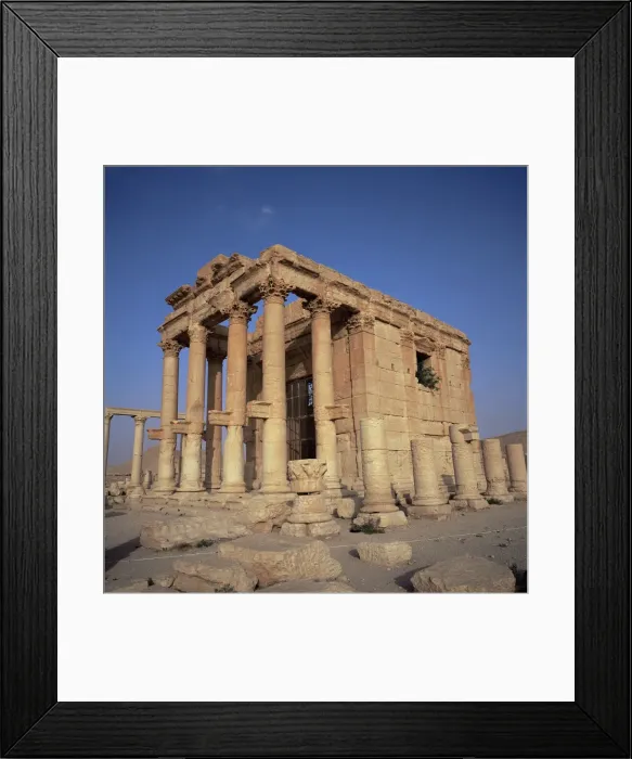 Framed Print : Roman temple of Baal-Shamine Framed Print : Roman temple of Baal-Shamine