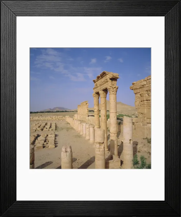 Framed Print : Graeco-Roman Agora Framed Print : Graeco-Roman Agora