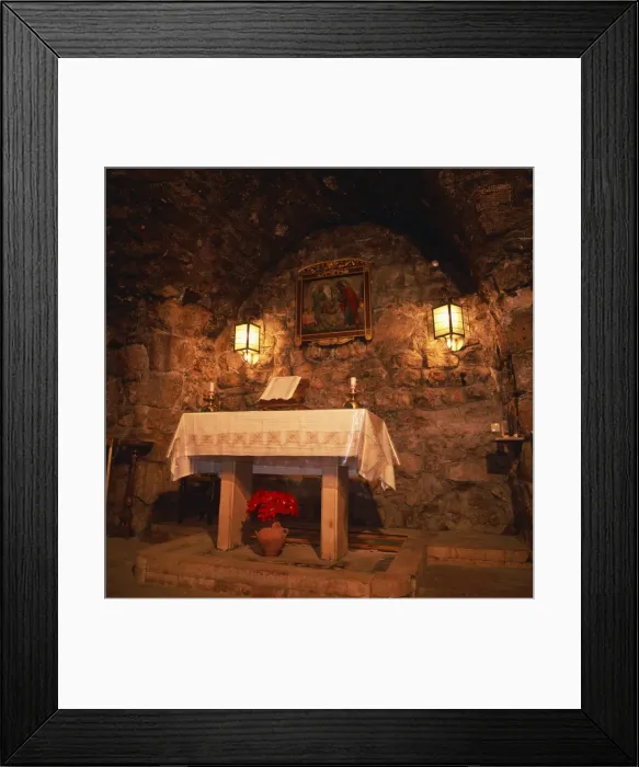Framed Print : The interior of the Chapel of St Framed Print : The interior of the Chapel of St