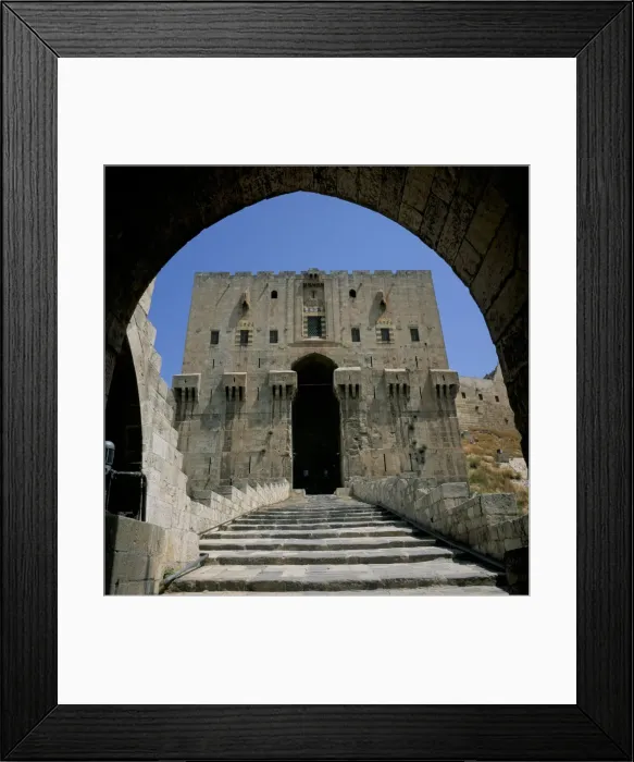 Framed Print : Monumental gateway dating from 1260 AD Framed Print : Monumental gateway dating from 1260 AD