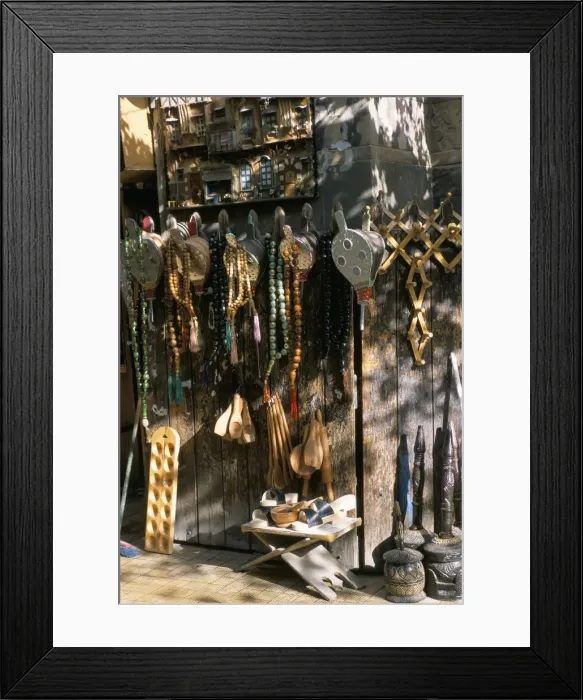 Framed Print : Bellows and coffee grinders for sale at Souq al-Hamidiyya Framed Print : Bellows and coffee grinders for sale at Souq al-Hamidiyya