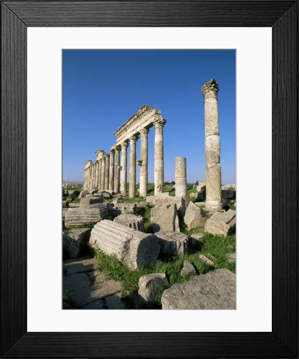 Framed Print : Archaeological site of Apamea Framed Print : Archaeological site of Apamea
