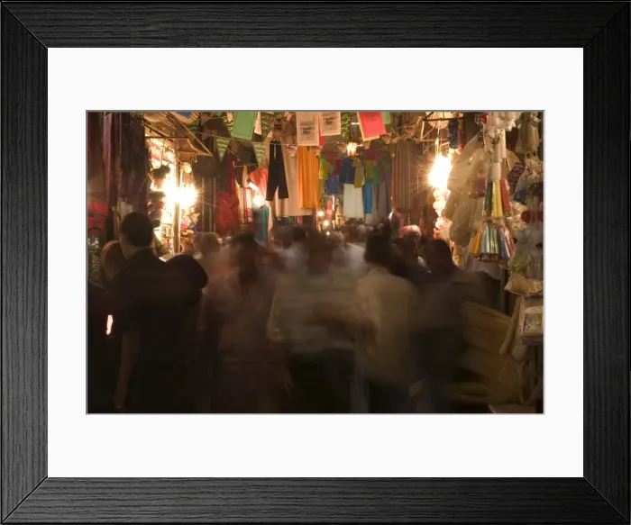 Framed Print : Market souq area Framed Print : Market souq area