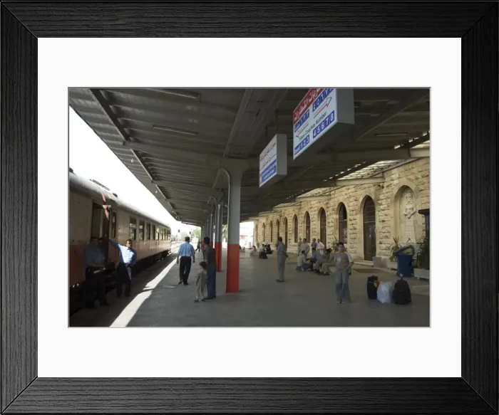 Framed Print : Train station Framed Print : Train station