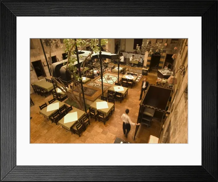Framed Print : Dining room Framed Print : Dining room