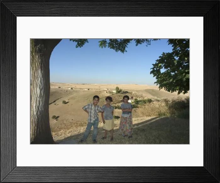 Framed Print : Children under tree Framed Print : Children under tree