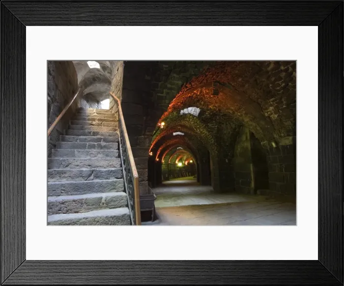 Framed Print : Arched passage way inside the The Citadel Roman Theatre Framed Print : Arched passage way inside the The Citadel Roman Theatre