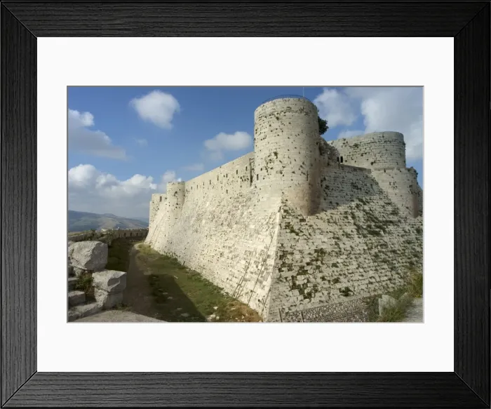 Framed Print : Krak des Chevaliers castle (Qala at al-Hosn) Framed Print : Krak des Chevaliers castle (Qala at al-Hosn)