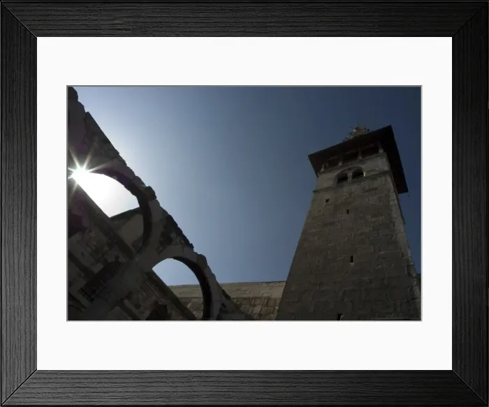 Framed Print : Umayyad Mosque Framed Print : Umayyad Mosque