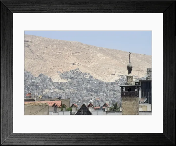 Framed Print : City view, Damascus Framed Print : City view, Damascus