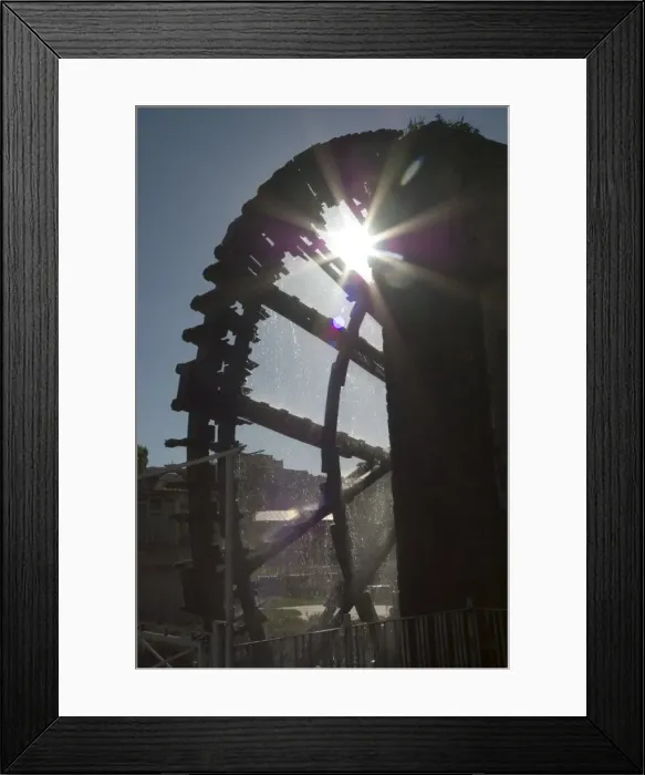 Framed Print : Water wheel on the Orontes River Framed Print : Water wheel on the Orontes River