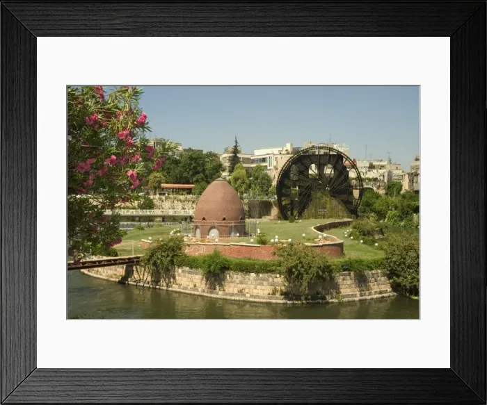 Framed Print : Water wheel on the Orontes River Framed Print : Water wheel on the Orontes River