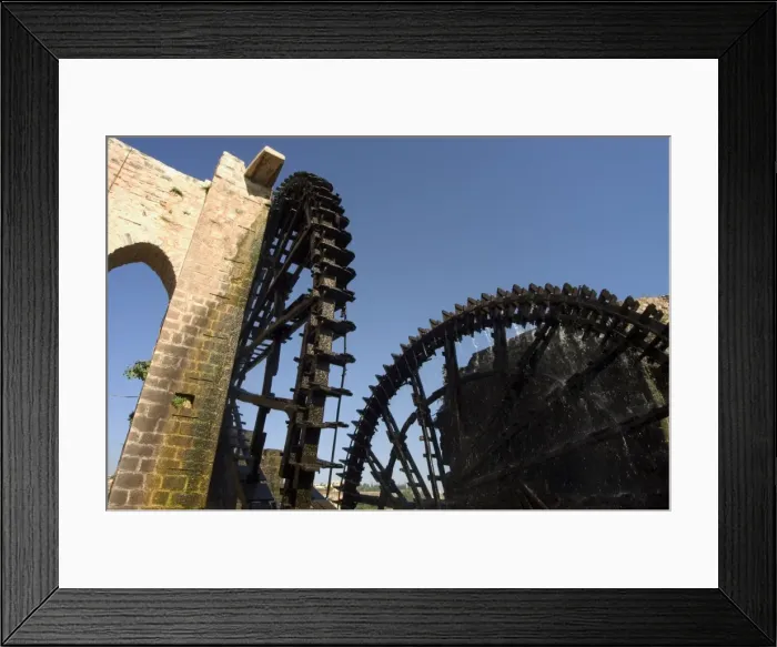 Framed Print : Water wheels on the Orontes River Framed Print : Water wheels on the Orontes River