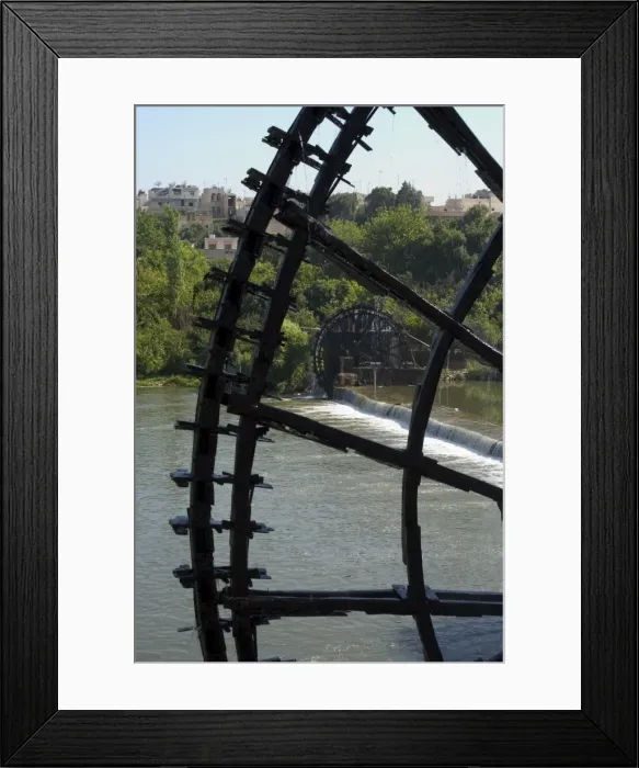 Framed Print : Water wheels on the Orontes River Framed Print : Water wheels on the Orontes River