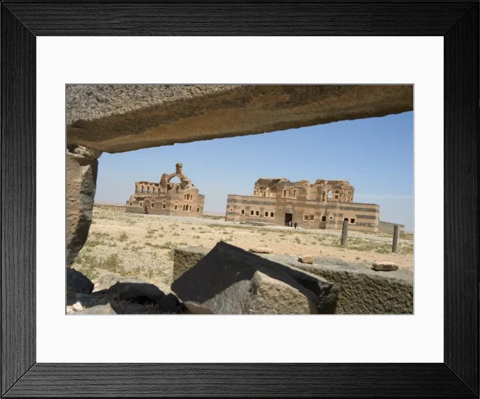 Framed Print : Ben Wordan castle ruins Framed Print : Ben Wordan castle ruins