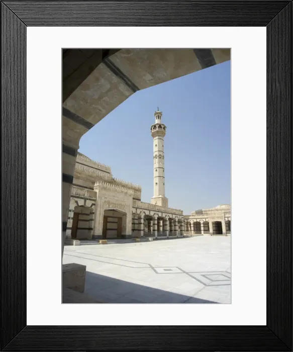 Framed Print : Omar ibn al-Kattab Mosque Framed Print : Omar ibn al-Kattab Mosque