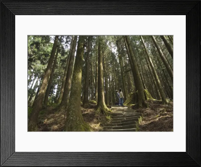 Framed Print : People looking up Framed Print : People looking up