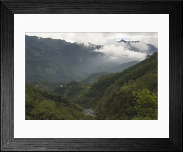 Framed Print : Valley scenery Framed Print : Valley scenery