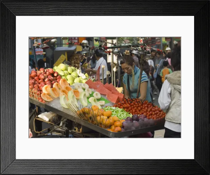 Framed Print : Food stall Framed Print : Food stall