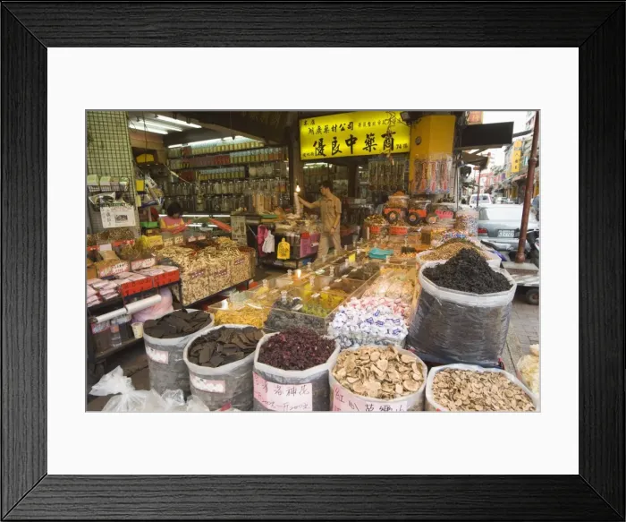 Framed Print : Dihua Street Framed Print : Dihua Street