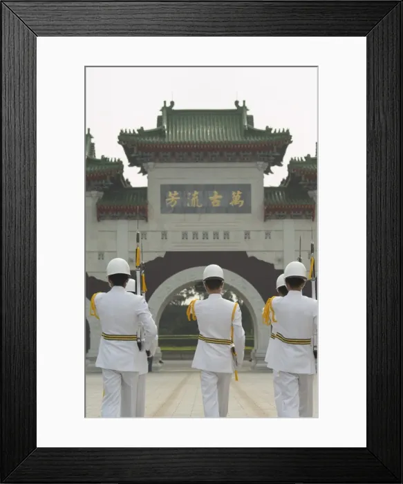 Framed Print : Changing of the guards ceremony Framed Print : Changing of the guards ceremony