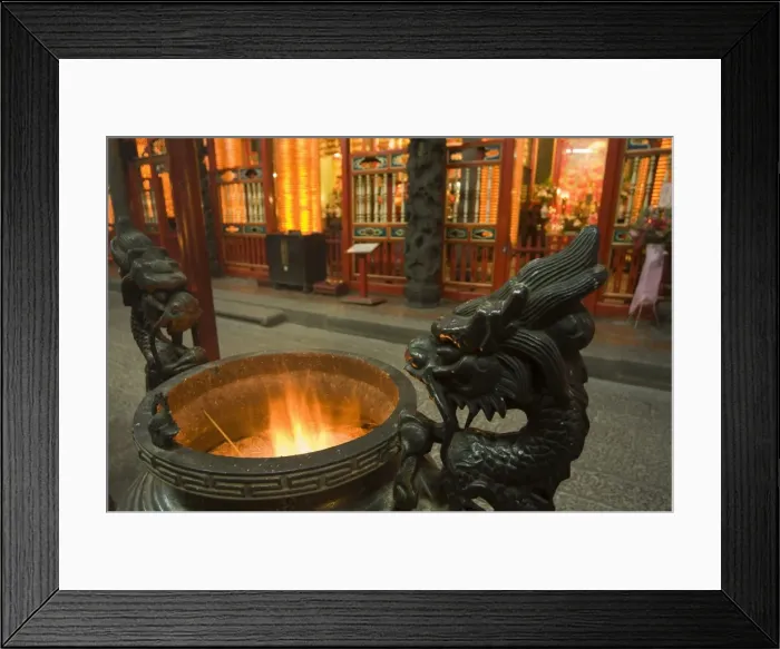 Framed Print : Longshan Temple Framed Print : Longshan Temple