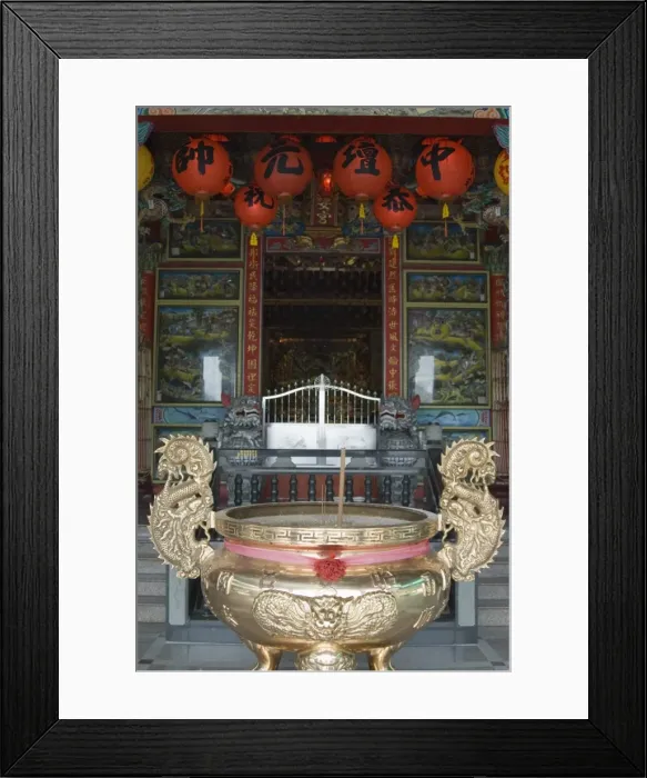 Framed Print : Incense burner Framed Print : Incense burner