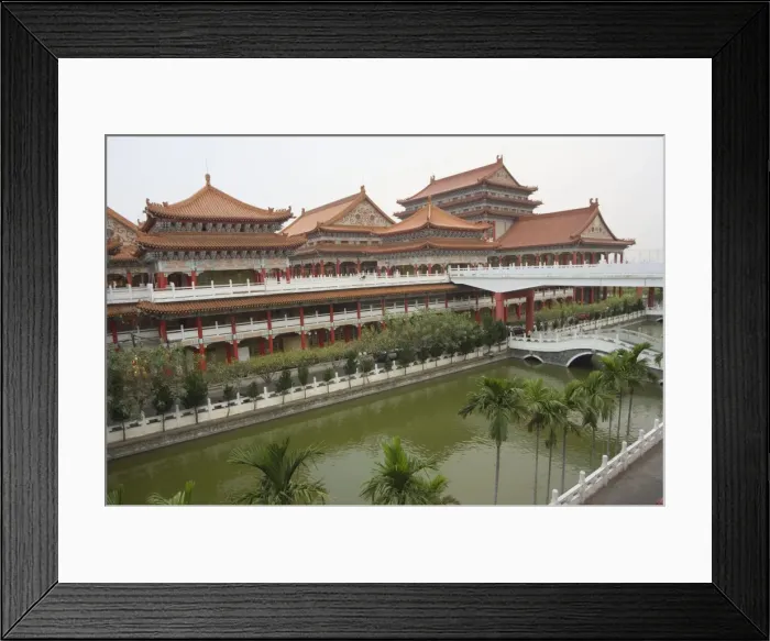 Framed Print : Shengmu temple Framed Print : Shengmu temple