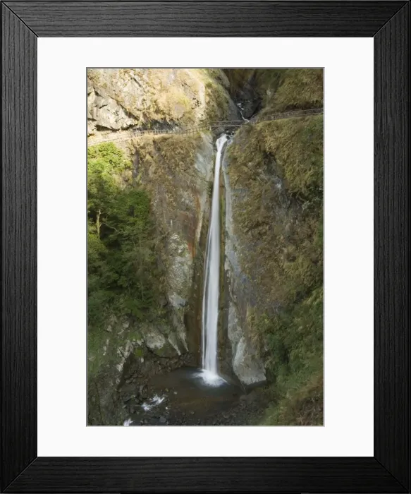 Framed Print : Cloud Dragon Waterfall Framed Print : Cloud Dragon Waterfall