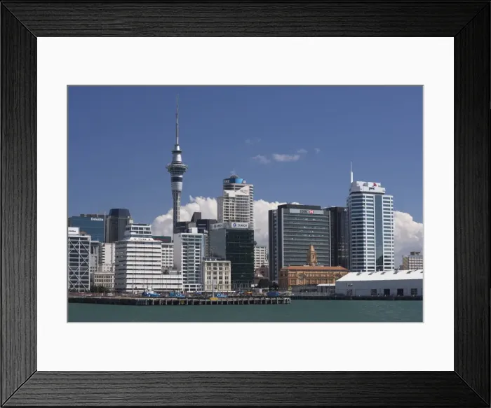 Framed Print : Auckland Sky Tower and city skyline, North Island, New Zealand, Pacific Framed Print : Auckland Sky Tower and city skyline, North Island, New Zealand, Pacific