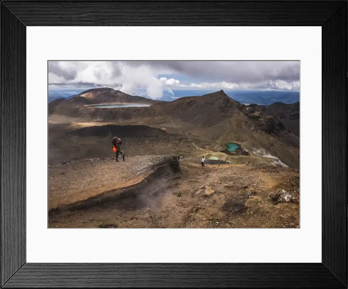 Framed Print : Tongariro Alpine Crossing Trek, Tongariro National Park, UNESCO World Heritage Site Framed Print : Tongariro Alpine Crossing Trek, Tongariro National Park, UNESCO World Heritage Site