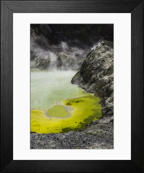 Framed Print : Acid Crater Lake, White Island Volcano, an active volcano in the Bay of Plenty, North Island Framed Print : Acid Crater Lake, White Island Volcano, an active volcano in the Bay of Plenty, North Island