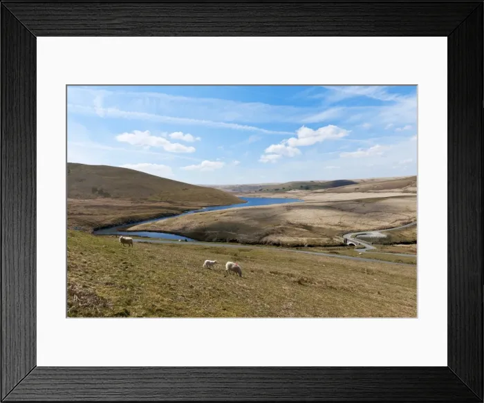 Framed Print : A landscape view of Elan Valley, Powys, Wales, United Kingdom, Europe Framed Print : A landscape view of Elan Valley, Powys, Wales, United Kingdom, Europe