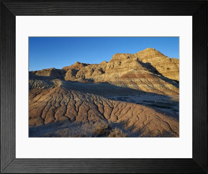 Framed Print : Badlands, Badlands National Park, South Dakota, United States of America, North America Framed Print : Badlands, Badlands National Park, South Dakota, United States of America, North America