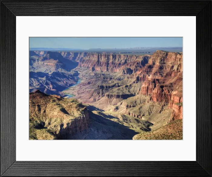 Framed Print : Colorado River below, South Rim, Grand Canyon National Park, UNESCO World Heritage Site Framed Print : Colorado River below, South Rim, Grand Canyon National Park, UNESCO World Heritage Site