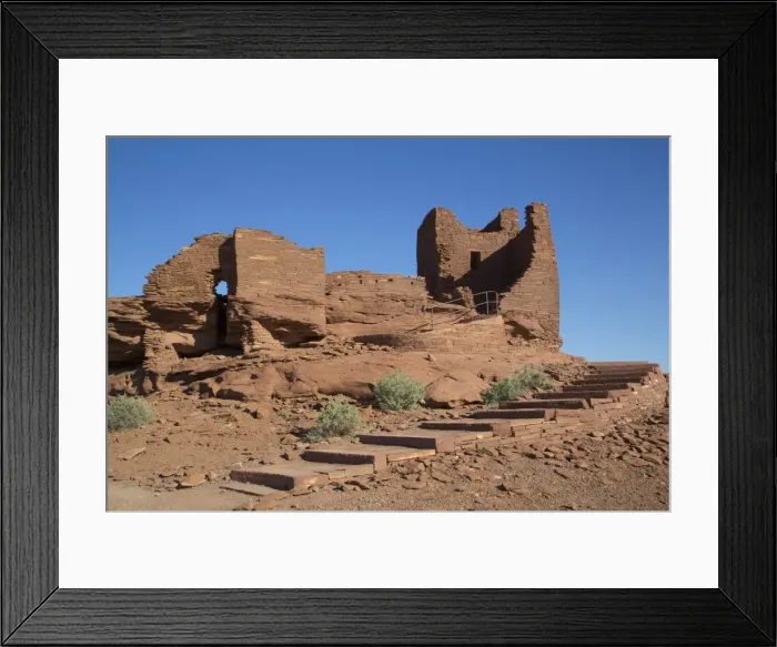 Framed Print : Wukoki Pueblo, inhabited from approximately 1100 AD to 1250 AD, Wupatki National Monument Framed Print : Wukoki Pueblo, inhabited from approximately 1100 AD to 1250 AD, Wupatki National Monument
