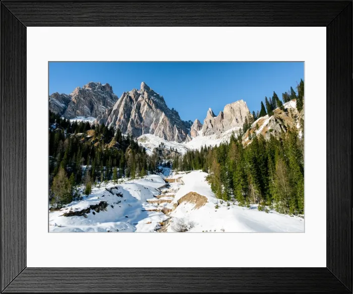 Framed Print : The Italian Dolomites, Italy, Europe Framed Print : The Italian Dolomites, Italy, Europe