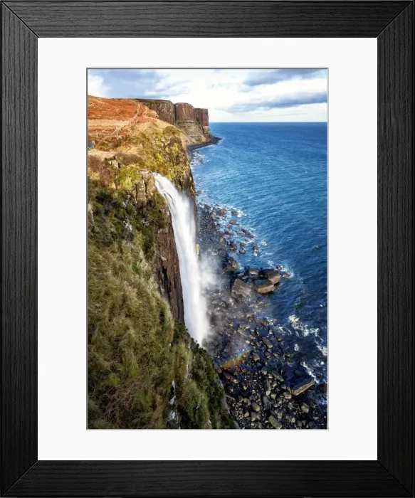 Framed Print : Mealt Falls and Kilt Rock, Isle of Skye, Inner Hebrides, Scotland, United Kingdom, Europe Framed Print : Mealt Falls and Kilt Rock, Isle of Skye, Inner Hebrides, Scotland, United Kingdom, Europe