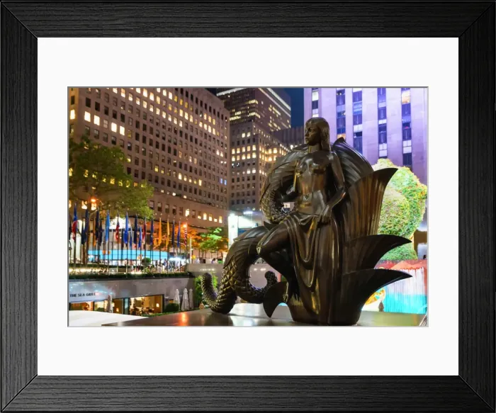 Framed Print : Rockerfeller Centre, New York City, United States of America, North America