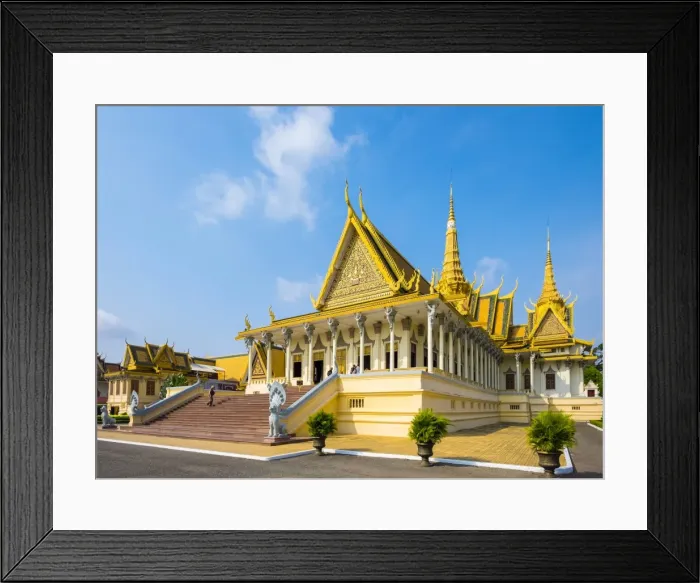 Framed Print : Throne Hall (Preah Thineang Dheva Vinnichay) of the Royal Palace, Phnom Penh, Cambodia Framed Print : Throne Hall (Preah Thineang Dheva Vinnichay) of the Royal Palace, Phnom Penh, Cambodia