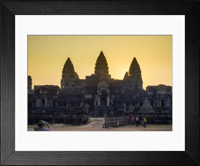 Framed Print : Angkor Wat at sunset, UNESCO World Heritage Site, Siem Reap Province, Cambodia, Indochina Framed Print : Angkor Wat at sunset, UNESCO World Heritage Site, Siem Reap Province, Cambodia, Indochina