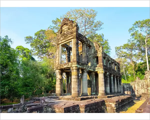 Prasat Preah Khan temple ruins, Angkor, UNESCO World Heritage Site, Siem Reap Province