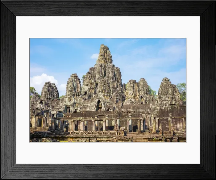 Framed Print : Prasat Bayon temple ruins, Angkor Thom, UNESCO World Heritage Site, Siem Reap Province Framed Print : Prasat Bayon temple ruins, Angkor Thom, UNESCO World Heritage Site, Siem Reap Province