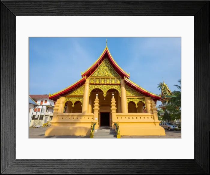 Framed Print : Wat Ong Teu Mahawihan Buddhist temple, Vientiane, Laos, Indochina, Southeast Asia, Asia Framed Print : Wat Ong Teu Mahawihan Buddhist temple, Vientiane, Laos, Indochina, Southeast Asia, Asia