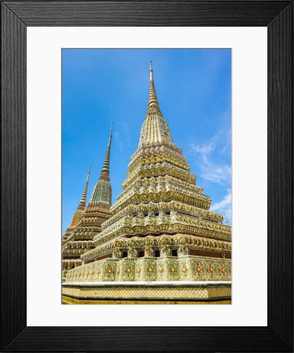 Framed Print : Stupas at Wat Pho (Temple of the Reclining Buddha), Bangkok, Thailand, Southeast Asia Framed Print : Stupas at Wat Pho (Temple of the Reclining Buddha), Bangkok, Thailand, Southeast Asia