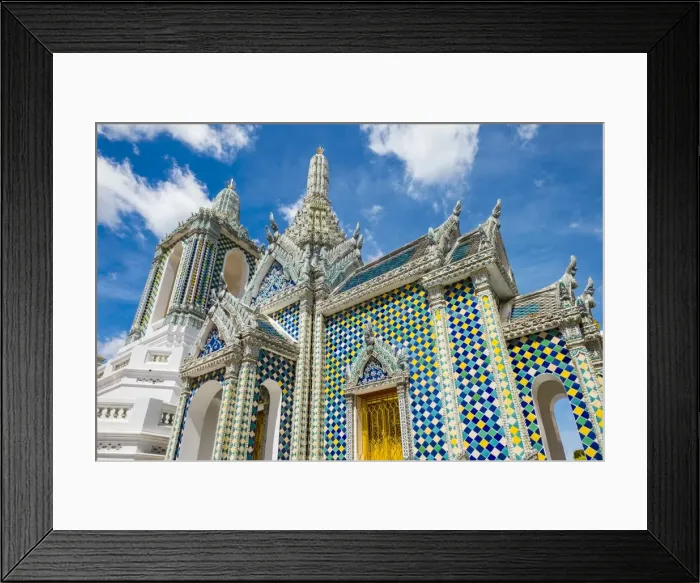 Framed Print : Gandhara Buddha Viharn (Ho Phra Khanthararat), Temple of the Emerald Buddha (Wat Phra Kaew) Framed Print : Gandhara Buddha Viharn (Ho Phra Khanthararat), Temple of the Emerald Buddha (Wat Phra Kaew)