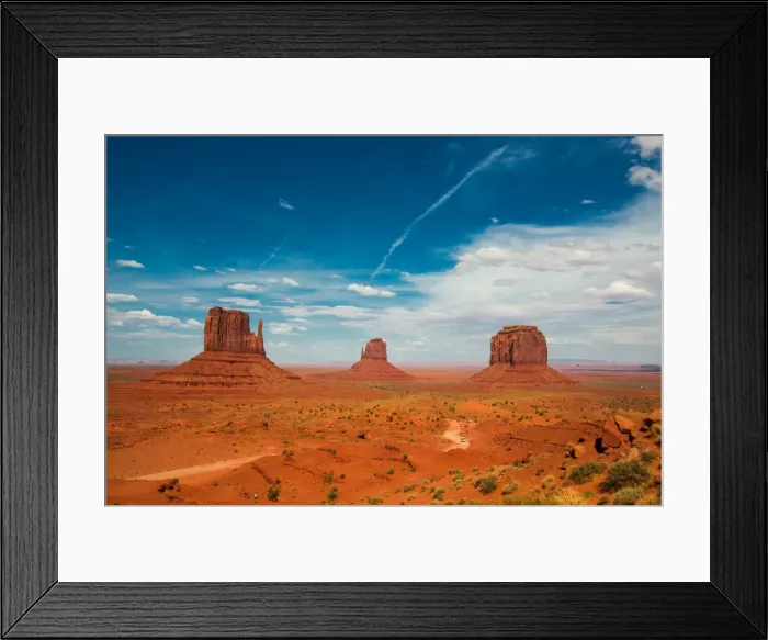 Framed Print : Monument Valley, Utah, United States of America, North America Framed Print : Monument Valley, Utah, United States of America, North America