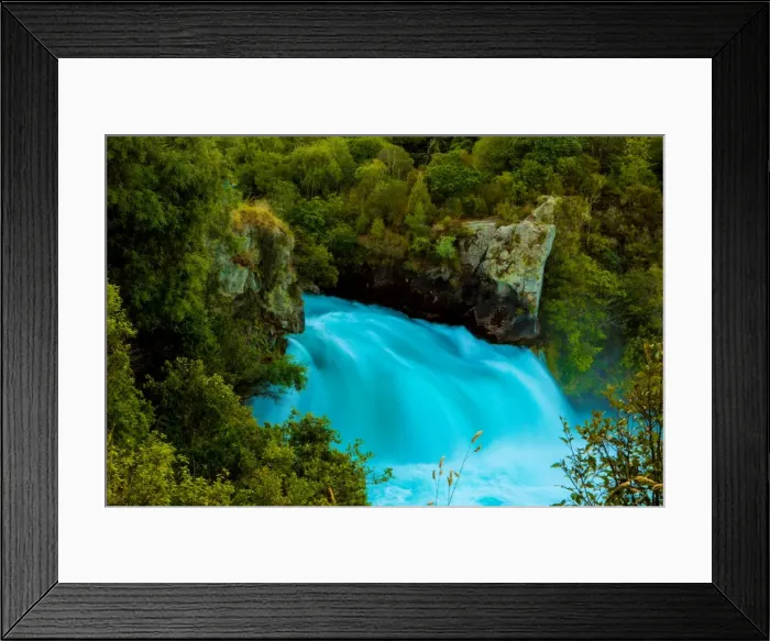 Framed Print : Huka Falls, Lake Taupo, North Island, New Zealand, Pacific Framed Print : Huka Falls, Lake Taupo, North Island, New Zealand, Pacific